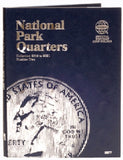 WHITMAN National Park Quarters Vol.2 2016-21 Philadelphia & Denver Mint Coin Folde