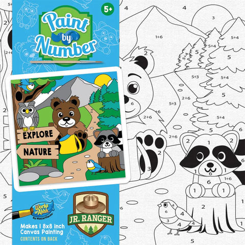 MASTER PIECES  Jr. Ranger - Nature Paint by Number Kids