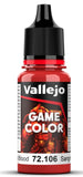 VALLEJO 18ml Bottle Scarlet Blood Game Color