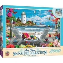 MASTER PIECES 2000-PIECE PUZZLE Signature Collection - Coastal Escape