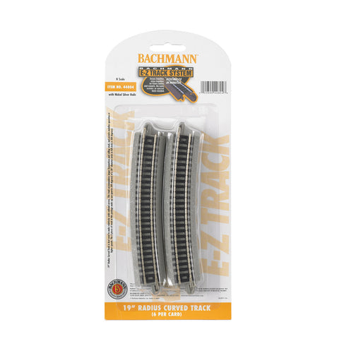 BACHMANN N 19 in Radius Curved (6 on card)