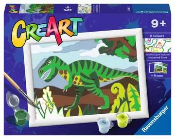 CREART Roaming Dinosaur 5x7