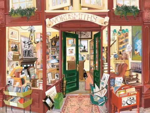 RAVENSBURGER 1500-PIECE PUZZLE Wordsmith's Bookshop