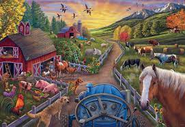 RAVENSBURGER 24-PIECE PUZZLE My First Farm