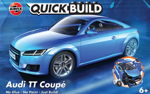 AIRFIX QUICKBUILD Audi TT Coupe - Blue