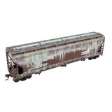 MICRO-TRAINS HO Covered Hopper, 2-Bay Kit, BNSF/ex-PRR (Weathered)