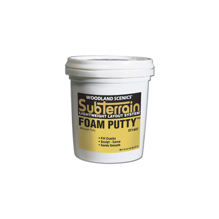 WOODLAND SCENICS Foam Putty, Pint