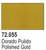 VALLEJO 18ml Bottle Metallic Polished Gold Game Color