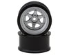 RC ART Fifteen Series Longchamp 1/10 Drift Wheels (Matte Silver) (2) (8mm Offset) w/12mm Hex