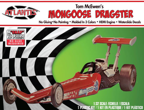 ATLANTIS 1/32 Tom McEwen Mongoose Dragster (Snap)