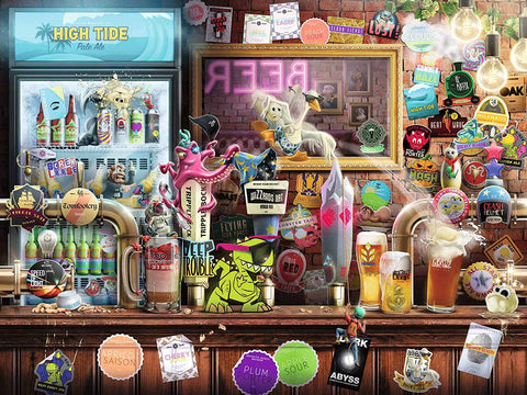 RAVENSBURGER 1500-PIECE PUZZLE Craft Beer Bonanza