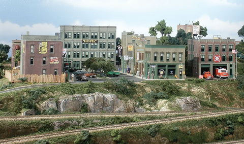 WOODLAND SCENIC HO Building Set: River Pass