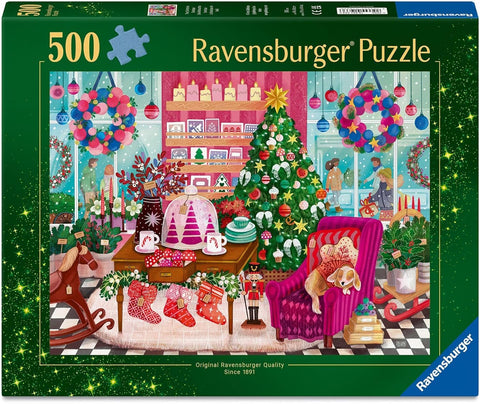 RAVENSBURGER 500- PIECE PUZZLE  The Christmas Boutique