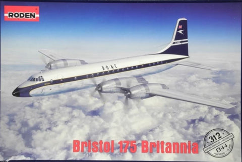 RODEN 1/144 Bristol 175 Britannia BOAC Airliner