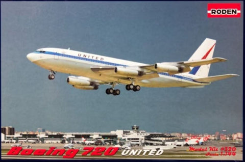 RODEN 1/144 B720 United Passenger Airliner