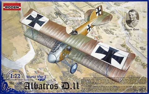 RODEN 1/72 Albatros D II BiPlane Fighter