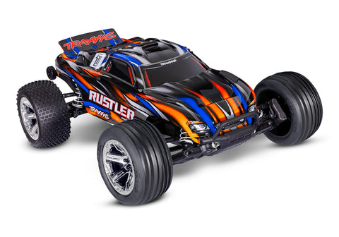 TRAXXAS Rustler 2WD BL-2s HD ORANGE
