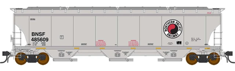 INTERMOUNTAIN HO Covered Hopper, Trinity 5161, ATSF/BNSF #484002