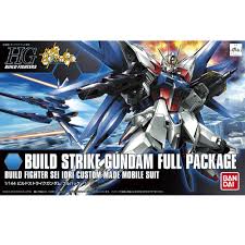 BANDAI 1/144 Scale Kit HG Build Fighters 001 Build Strike Gundam Full Package