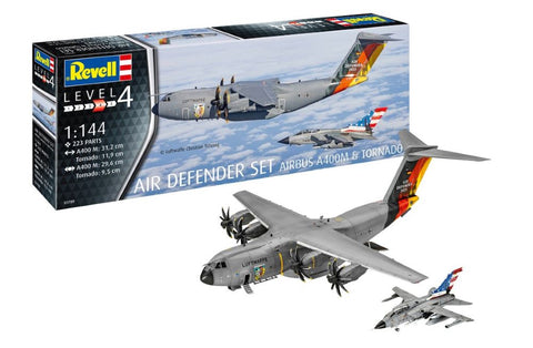 REVELL 1/144 Air Defender A400M & Tornado Aircrafts