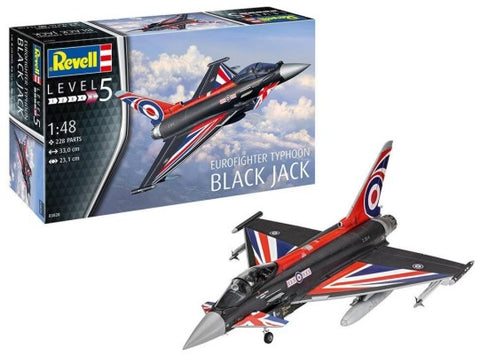 REVELL 1/48 Eurofighter Typhoon Black Jack Single Seater Aircraft