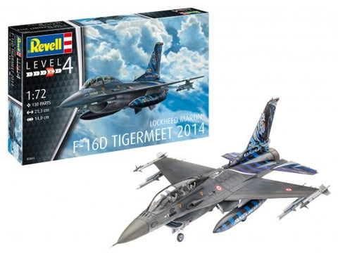 REVELL 1/72 F16D Tiger Meet 2014 Fighter