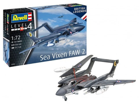 REVELL 1/72 Sea Vixen FAW2 Fighter