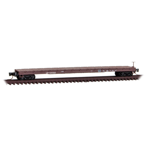 MICRO TRAINS Z 60' Flat Car Union Pacific (UP) 52058