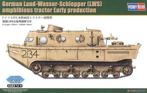 HOBBYBOSS 1/72 German Land Wasser Schlepper LWS Amphibious