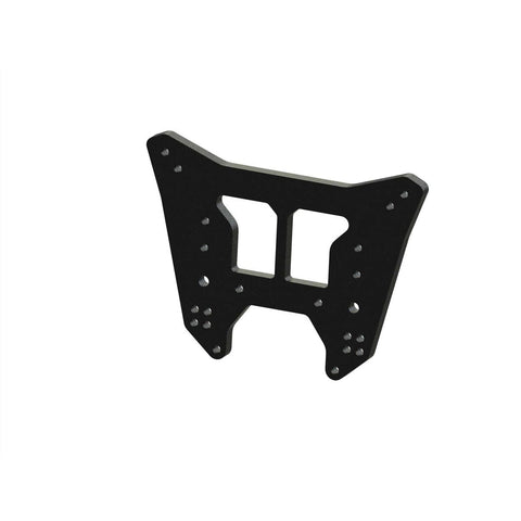 ARRMA REAR SHOCK TOWER ALUMINUM (Black)