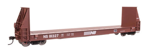 WALTHERS HO 50' Sieco Pulpwood Flatcar - Ready to Run -- Norfolk Southern #111333