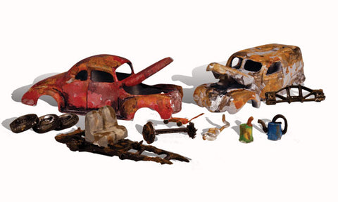 WOODLAND SCENICS HO Vehicle: Junk Cars