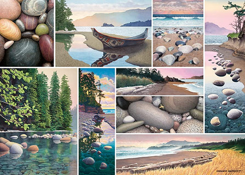 RAVENSBURGER 1000-PIECE PUZZLE West Coast Tranquility