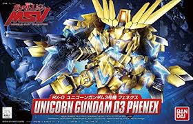 BANDAI BB#394 Unicorn Gundam 03 Phenex