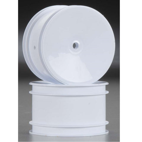 ASSOCIATED Buggy Rear Hex Wheels, white