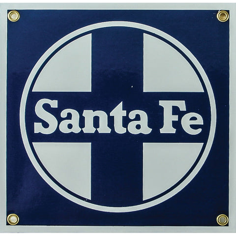 RAILROAD SIGN ATSF