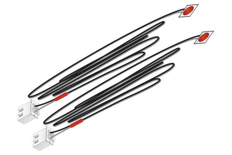 WOODLAND SCENICS Just Plug: LED Stick-On, Red (2/pk)