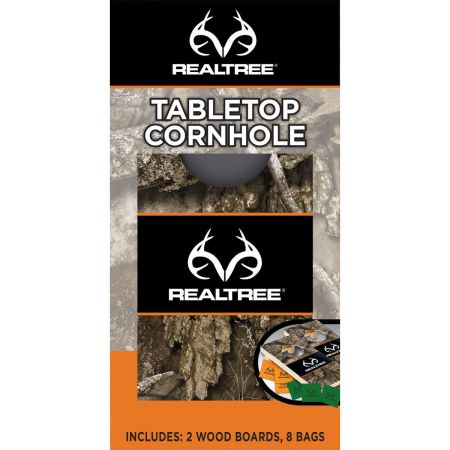 MASTER PIECES Realtree Tabletop Cornhole Game