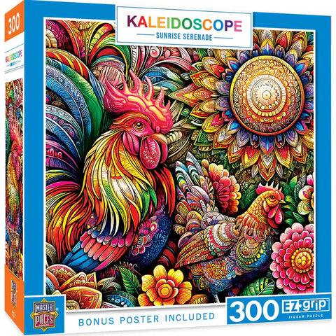 MASTER PIECES 300-PIECE PUZZLE EZ GRIP Kaleidoscope - Sunrise Serenad