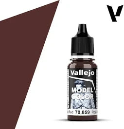 VALLEJO 17ml Bottle Black Red Model Color