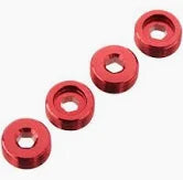 ARRMA ALUMINUM WHEEL NUT 24mm (RED) (4pcs)