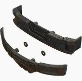 ARRMA BUMPER SET (BLACK CHROME)