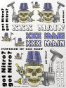 XXX MAIN RACING Got Nitro? Sticker Sheet