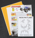 XXX MAIN RACING  Micro Pro Flames Paint Mask