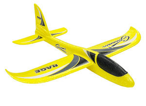 RAGE Streamer Hand Launch Glider, Yellow