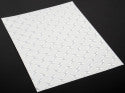 XXX MAIN RACING Chrome Diamond Plate Decal 8" x 11"