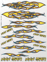 XXX MAIN RACING Flammable Sticker Sheet