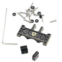 Power Hobby Adjustable Brass Servo Mount for Reef Emaxx 59MG, for Axial SCX24