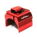 POWER HOBBY Aluminum Motor Heatsink Cooling Fan for 1/10 540 and 550 Size Motors, Red