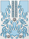 XXX MAIN RACING  Drippin' Sticker Sheet